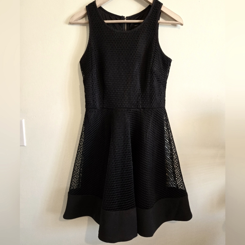 Romeo & Juliet Black Mesh Dress Size S